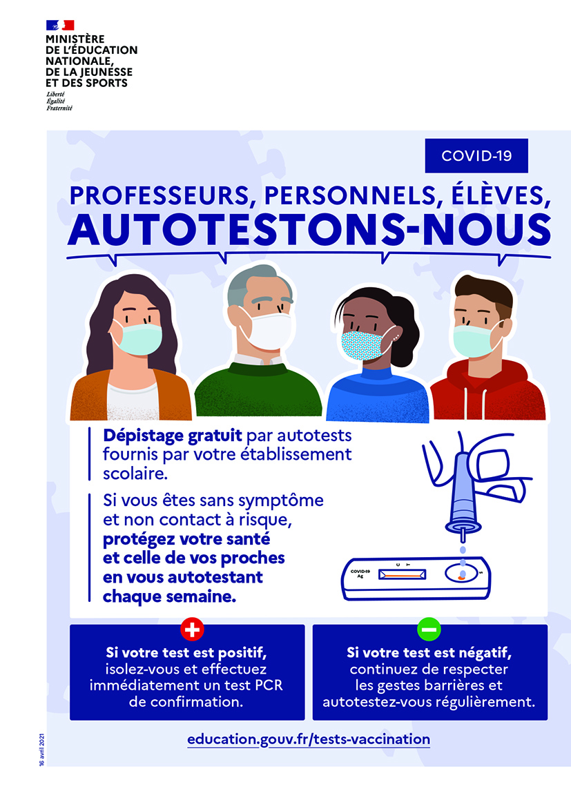 Affiche autotestons-nous