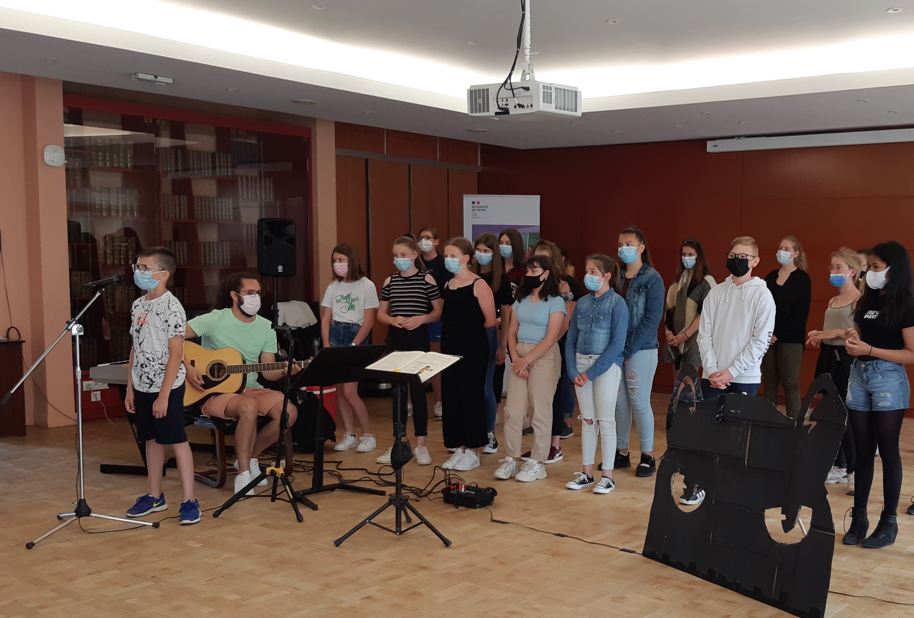 Retour de la Fête de la musique au rectorat | Académie de Reims