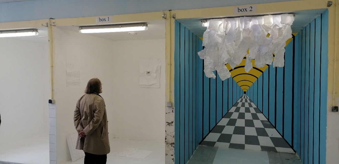 Vernissage de l’exposition "Espace et Lumière" au collège MaryseBastié