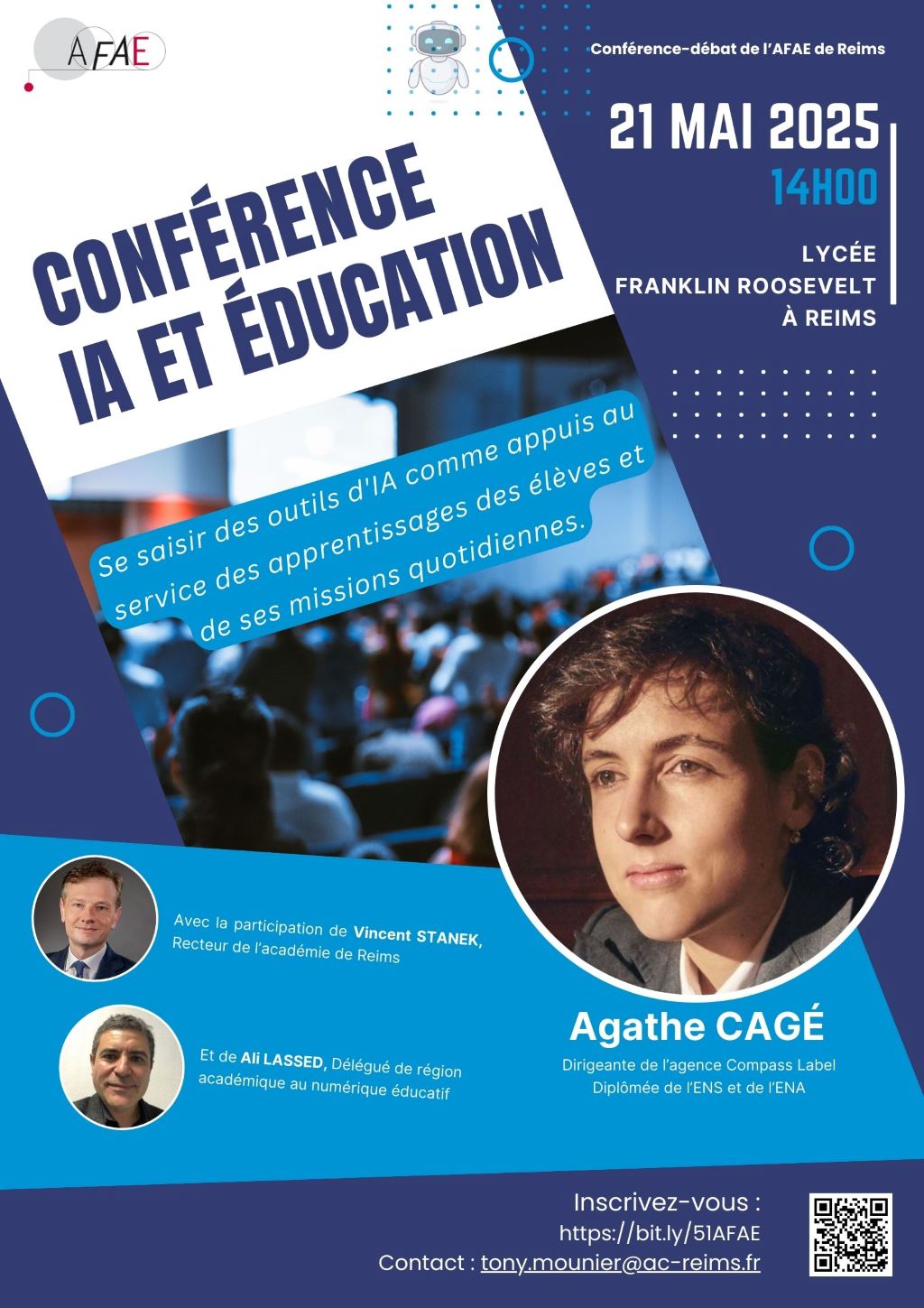 Affiche AFAÉ 21 mai 2025