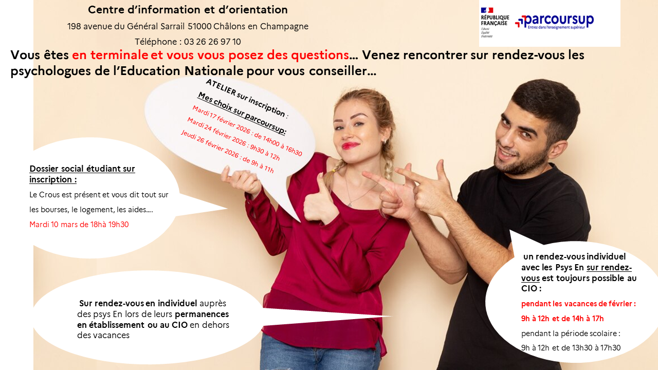 Atelier CIO Chalons- élèves de terminale
