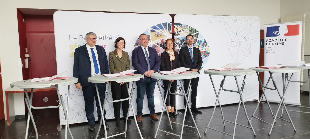 Signature de la convention TER du Pays rethélois
