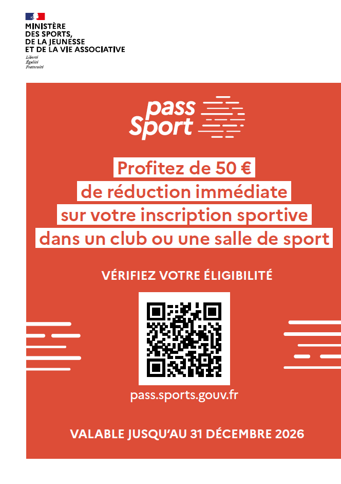 Affiche Pass'Sport 2026-2027