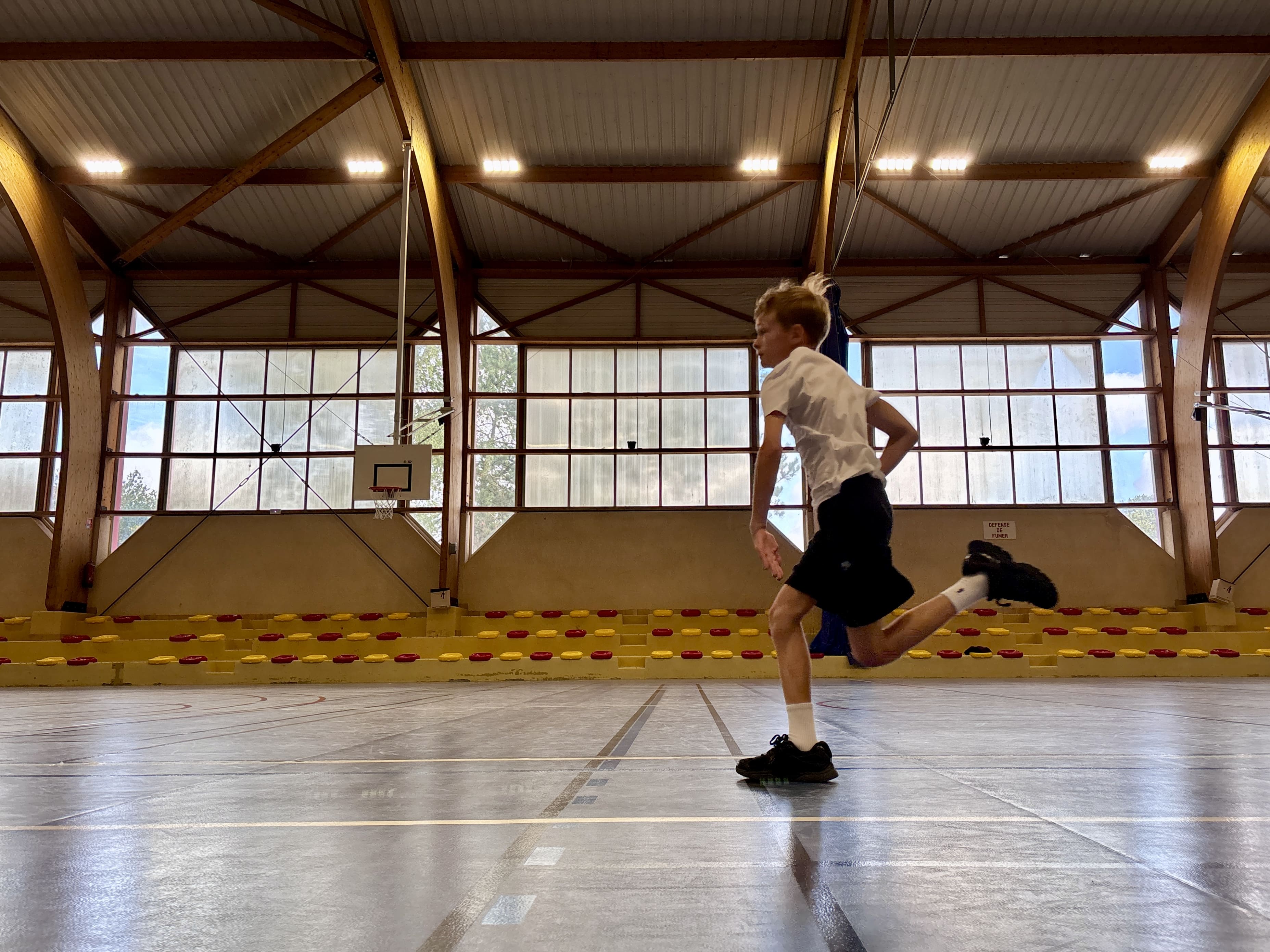 Test aptitude sport collège 2026