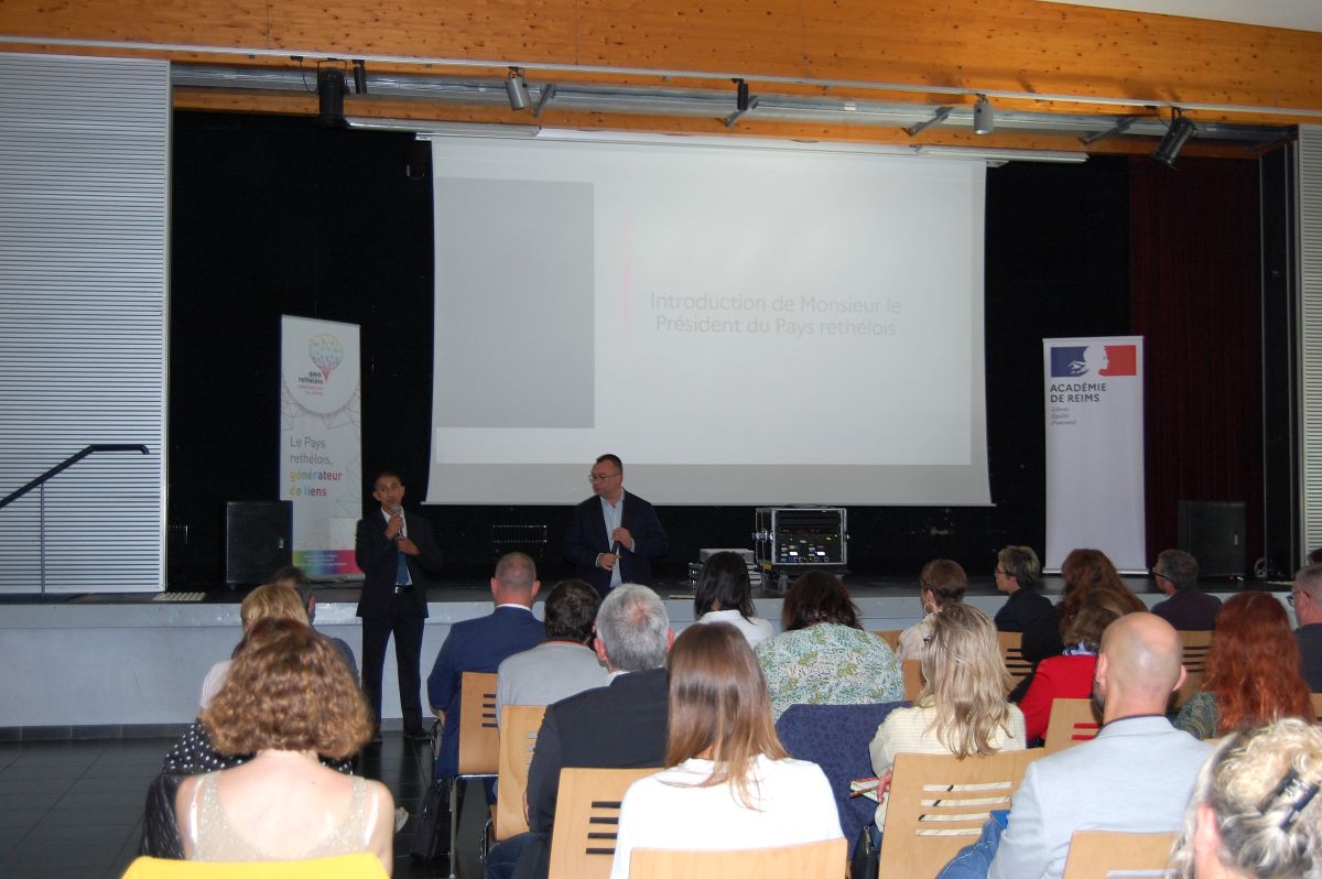 Réunion de lancement du territoire éducatif rural du pays rethélois - présentation du dispositif
