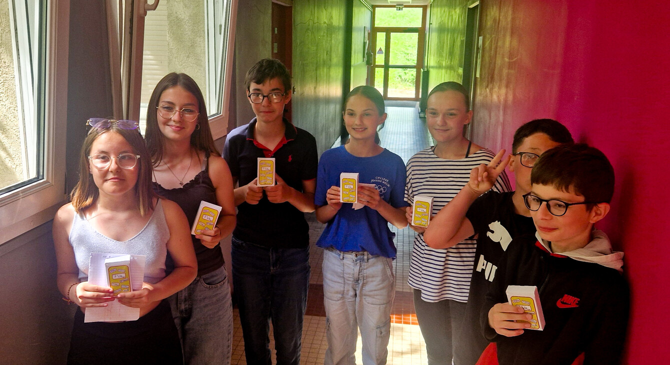 Jeu des sept villages inventé par les élèves 5e SEGPA du collège Jeanne Mélin de Carignan (08)