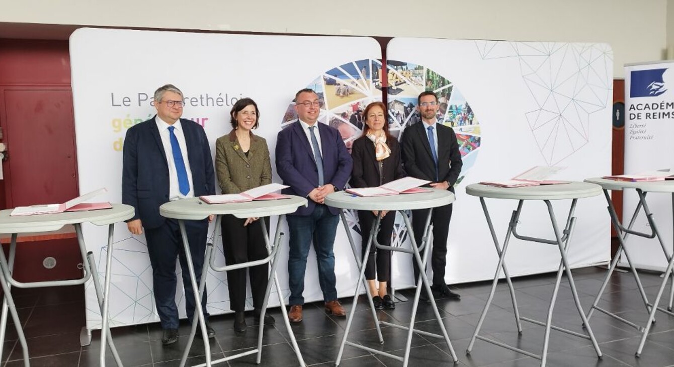 Signature de la convention TER du Pays rethélois