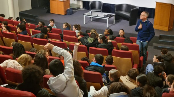 Les collégiens de Marie Curie à la conquête de l’espace