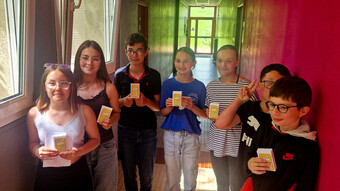 Jeu des sept villages inventé par les élèves 5e SEGPA du collège Jeanne Mélin de Carignan (08)